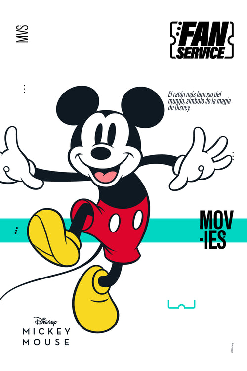 Card slide image -  BERMUDA DE BAÑO DE MICKEY MULTICOLOR PARA HOMBRE