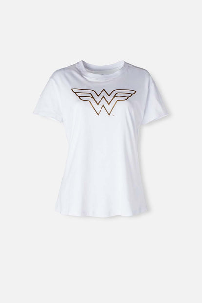  POLERA DE LA MUJER MARAVILLA SLIM FIT PARA MUJER