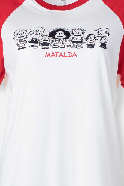  POLERA DE MAFALDA REGULAR FIT PARA MUJER
