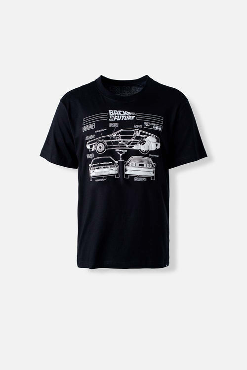 Card slide image -  POLERA DE BACK TO THE FUTURE REGULAR FIT GENERO NEUTRO