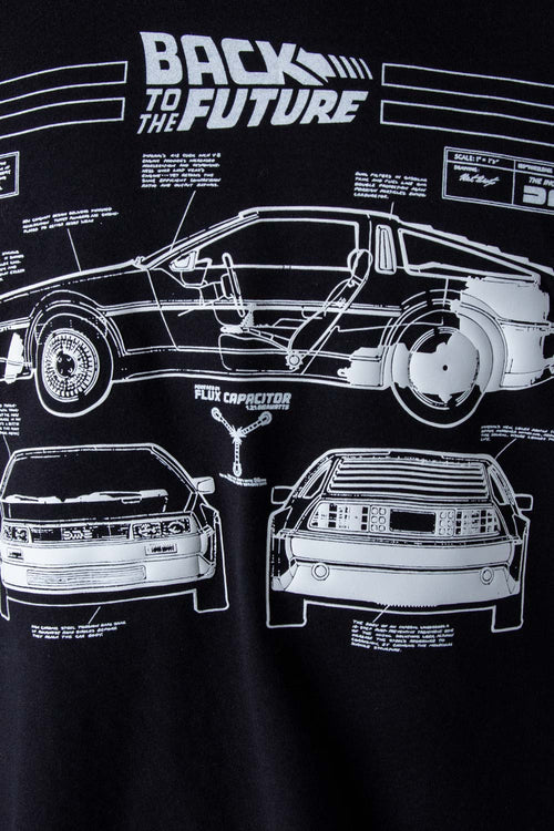 Card slide image -  POLERA DE BACK TO THE FUTURE REGULAR FIT GENERO NEUTRO