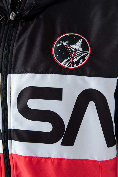 Card slide image -  CHAQUETA DE LA NASA MULTICOLOR CON CIERRE PARA HOMBRE