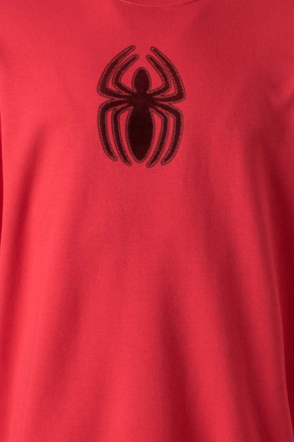  POLERONES DE SPIDER-MAN CERRADO ROJO PARA HOMBRE