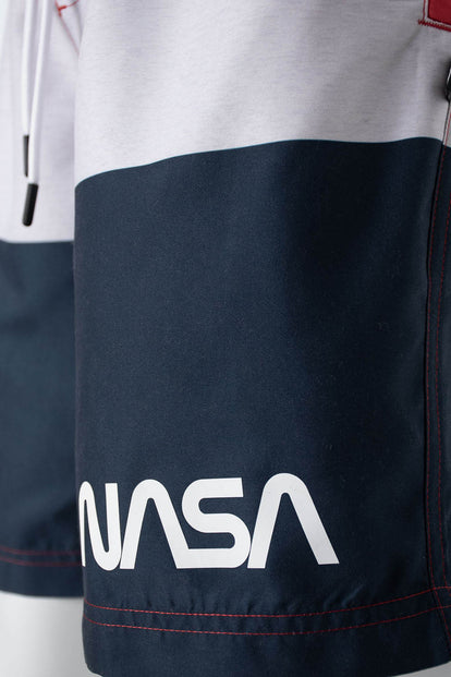  BERMUDA DE BAÑO DE LA NASA MULTICOLOR CON BOLSILLOS PARA HOMBRE