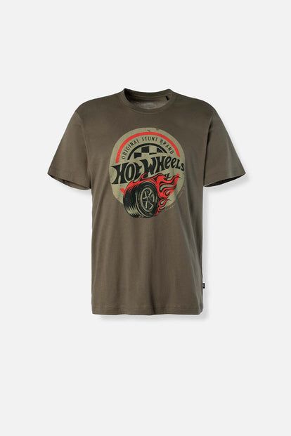  POLERA DE HOT WHEELS REGULAR FIT PARA HOMBRE