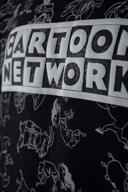  POLERON DE CARTOON NETWORK NEGRO CON CAPUCHA PARA HOMBRE