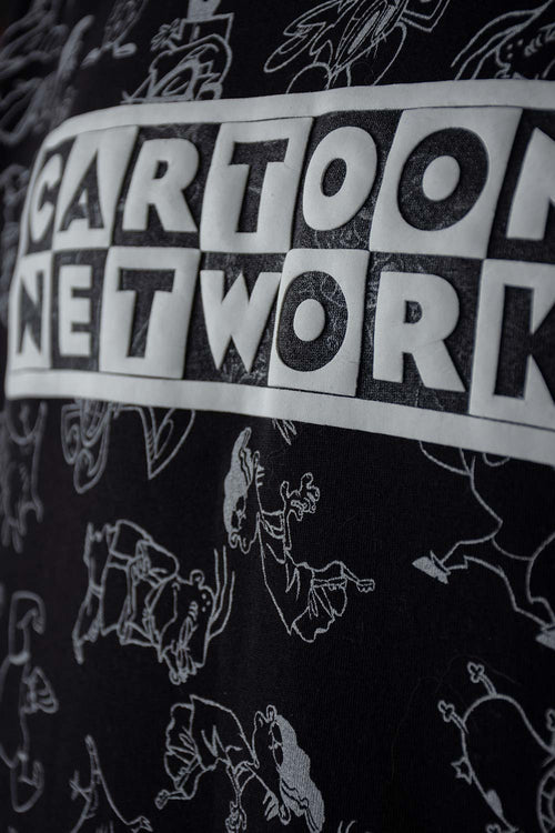Card slide image -  POLERON DE CARTOON NETWORK NEGRO CON CAPUCHA PARA HOMBRE