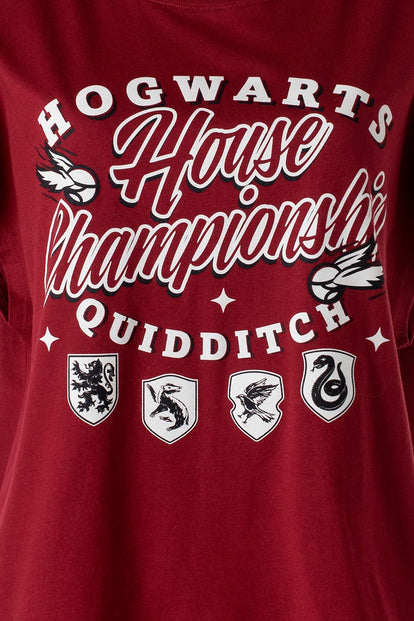  POLERA DE HARRY POTTER REGULAR FIT PARA MUJER