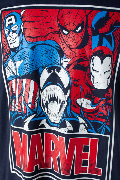  POLERA DE MARVEL REGULAR FIT PARA HOMBRE