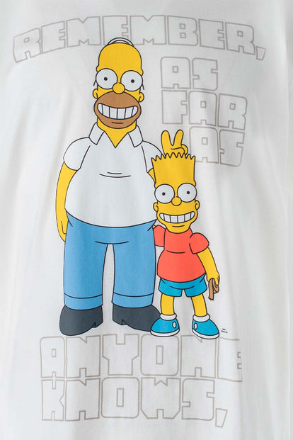  POLERA DE LOS SIMPSON REGULAR FIT PARA HOMBRE