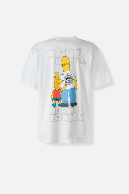  POLERA DE LOS SIMPSON REGULAR FIT PARA HOMBRE