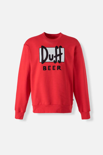  POLERONES DE LOS SIMPSON ROJO CERRADO PARA HOMBRE