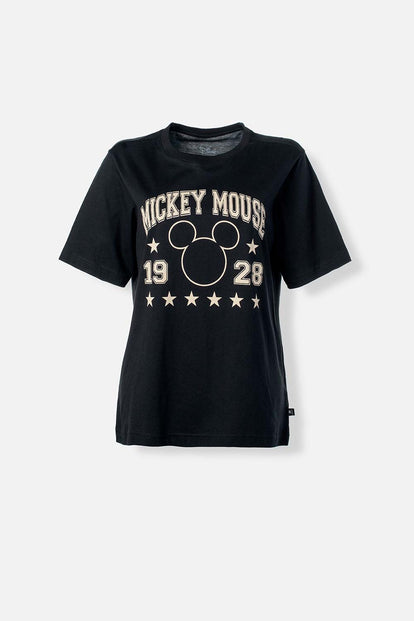  POLERA DE MICKEY MOUSE REGULAR FIT PARA MUJER