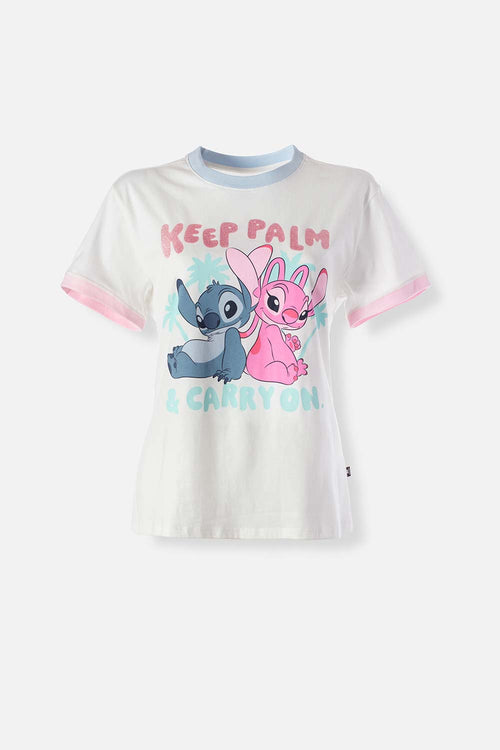 Card slide image -  POLERA DE STITCH REGULAR FIT PARA MUJER