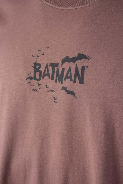  POLERA DE BATMAN REGULAR FIT PARA HOMBRE