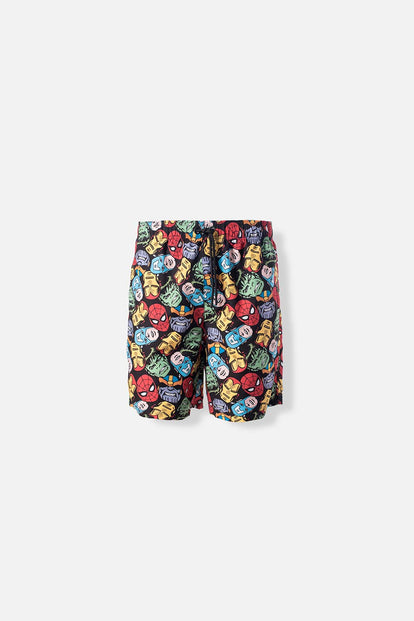  BERMUDA DE BAÑO DE MARVEL MULTICOLOR PARA HOMBRE