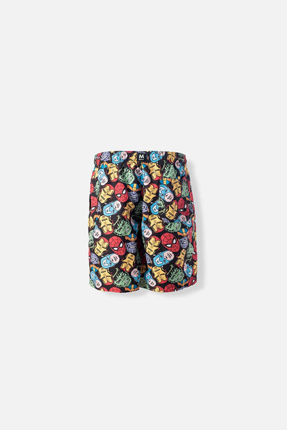  BERMUDA DE BAÑO DE MARVEL MULTICOLOR PARA HOMBRE