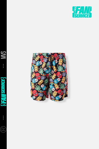  BERMUDA DE BAÑO DE MARVEL MULTICOLOR PARA HOMBRE