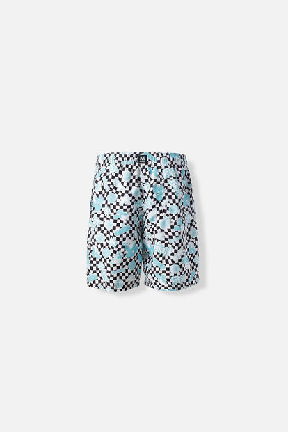  BERMUDA DE BAÑO DE MICKEY MULTICOLOR PARA HOMBRE