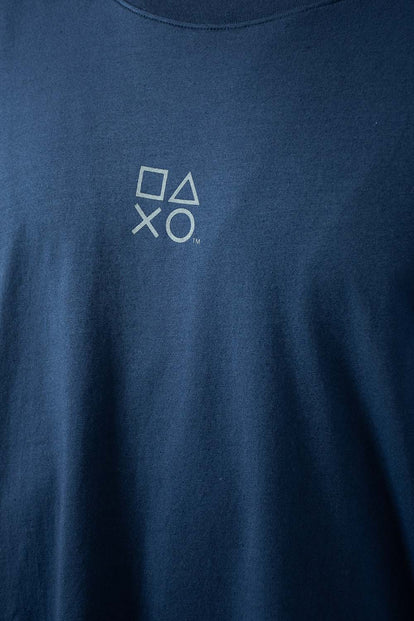  POLERA DE PLAY STATION OVERSIZED FIT PARA HOMBRE