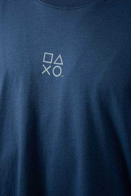 Card slide image -  POLERA DE PLAY STATION OVERSIZED FIT PARA HOMBRE