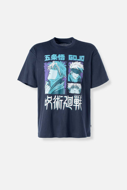  POLERA DE JUJUTSU KAISEN RELAX FIT PARA HOMBRE