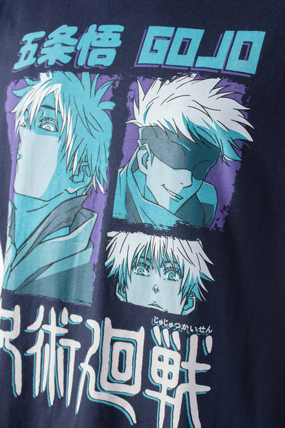  POLERA DE JUJUTSU KAISEN RELAX FIT PARA HOMBRE