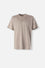 POLERA DE HARRY POTTER MANGA CORTA COLOR TAUPE PARA HOMBRE