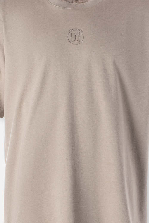 Card slide image -  POLERA DE HARRY POTTER MANGA CORTA COLOR TAUPE PARA HOMBRE