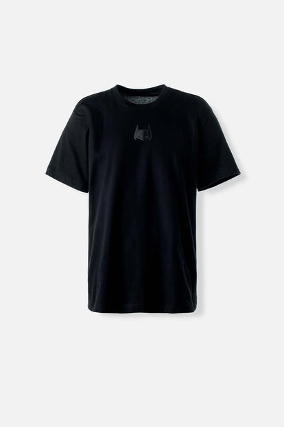  POLERA DE BATMAN MANGA CORTA NEGRA PARA HOMBRE