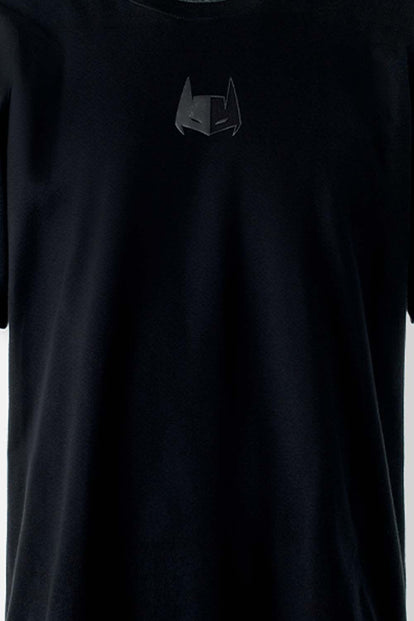  POLERA DE BATMAN MANGA CORTA NEGRA PARA HOMBRE