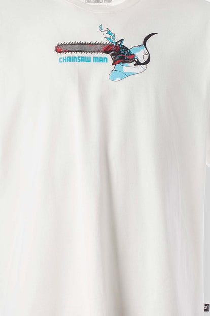  POLERA DE CHAINSAW MAN REGULAR FIT PARA HOMBRE