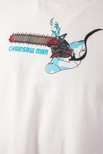  POLERA DE CHAINSAW MAN REGULAR FIT PARA HOMBRE