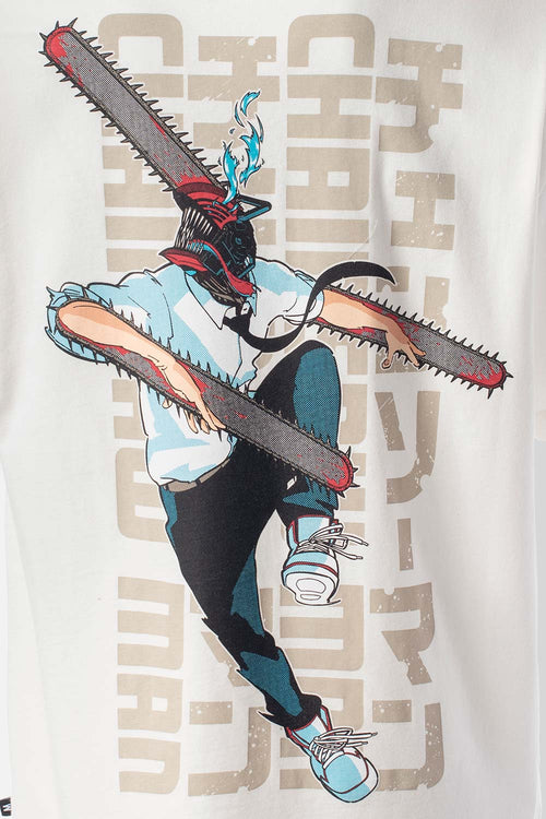 Card slide image -  POLERA DE CHAINSAW MAN REGULAR FIT PARA HOMBRE