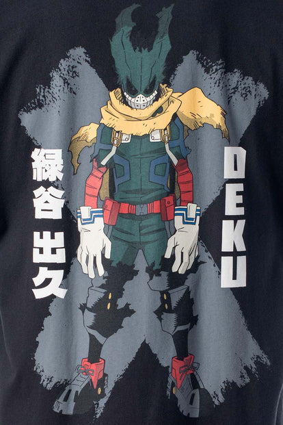  POLERA DE MY HERO ACADEMIA OVERSIZED FIT PARA HOMBRE