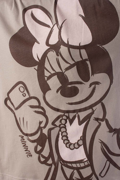  POLERA MICKEY MOUSE RELAX FIT PARA MUJER