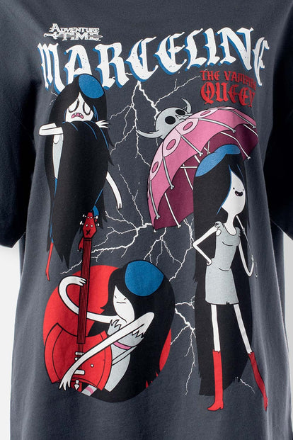  POLERA DE ADVENTURE TIME OVERSIZED FIT PARA MUJER