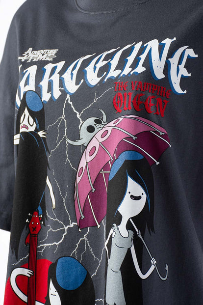  POLERA DE ADVENTURE TIME OVERSIZED FIT PARA MUJER