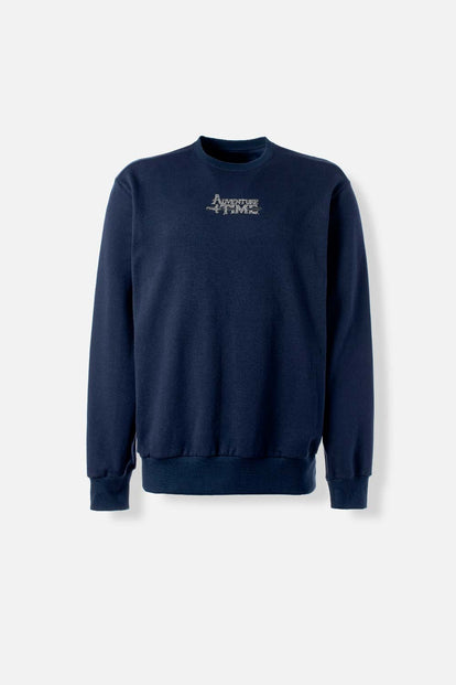  POLERONES DE ADVENTURE TIME CERRADO AZUL PARA HOMBRE