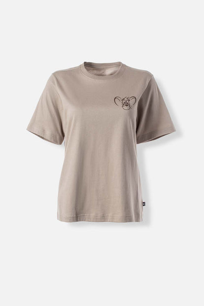  POLERA DE TOM Y JERRY REGULAR FIT PARA MUJER