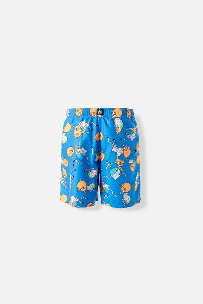  BERMUDA DE BAÑO ADVENTURE TIME AZUL PARA HOMBRE