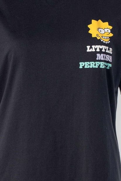  POLERA DE LOS SIMPSONS REGULAR FIT PARA MUJER
