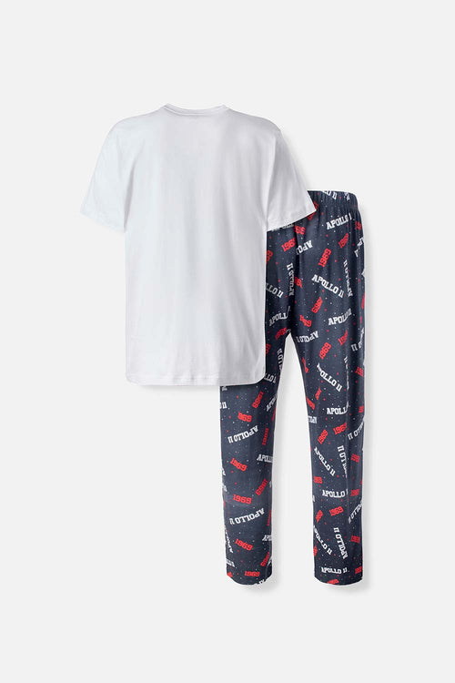 Card slide image -  PIJAMA DE NASA CON PANTALÓN LARGO PARA HOMBRE