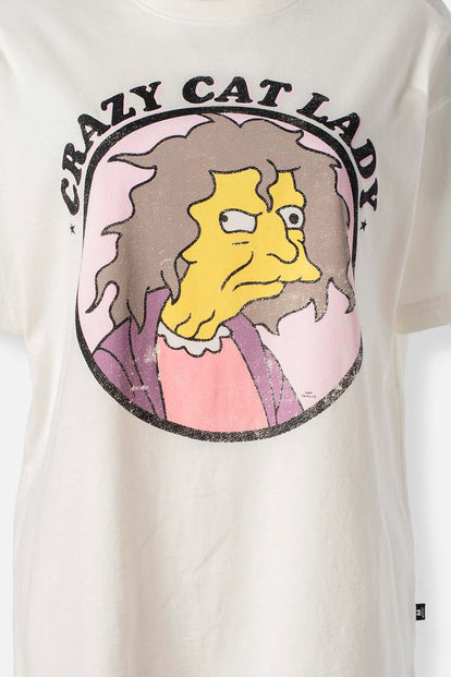  POLERA DE LOS SIMPSONS RELAX FIT PARA MUJER