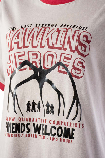  POLERA DE STRANGER THINGS REGULAR FIT PARA MUJER