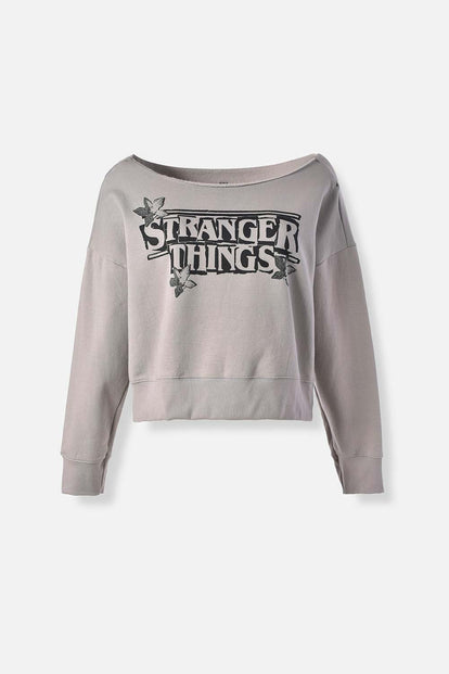  POLERON DE STRANGER THINGS OVERSIZED FIT PARA MUJER