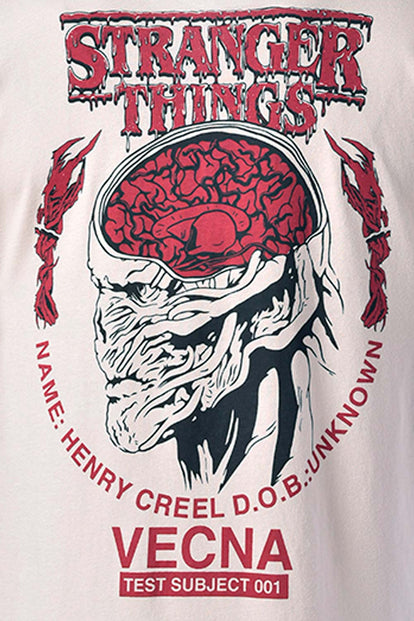  POLERA DE STRANGER THINGS REGULAR FIT PARA HOMBRE