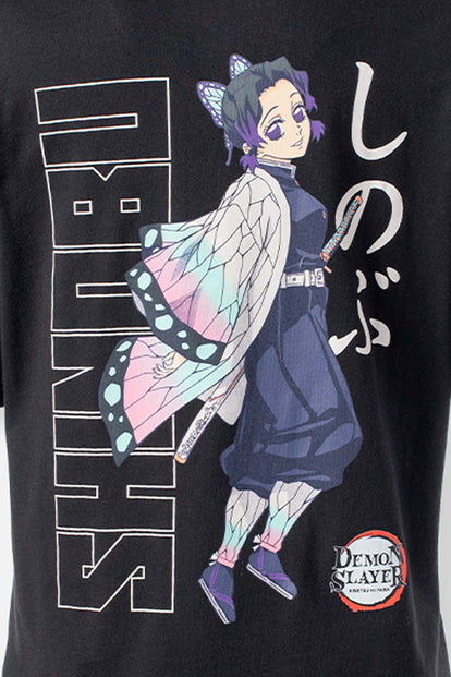  POLERA DE DEMON SLAYER REGULAR FIT PARA MUJER