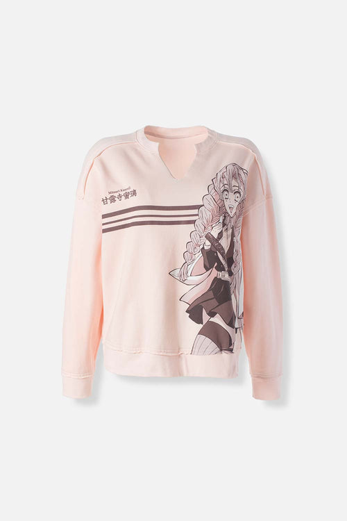 Card slide image -  POLERON DE DEMON SLAYER OVERSIZED FIT PARA MUJER