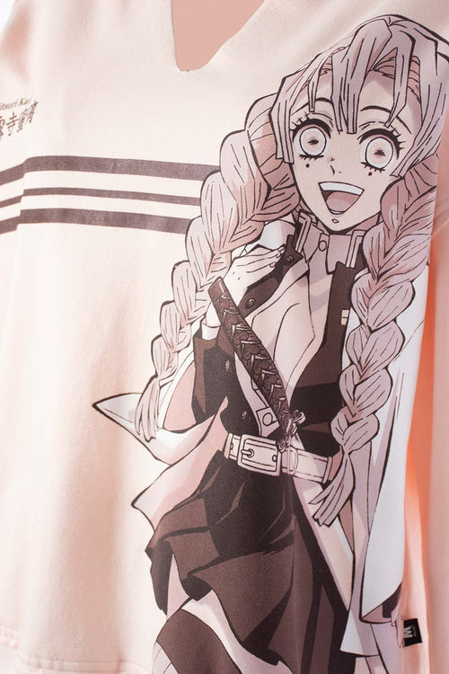 Card slide image -  POLERON DE DEMON SLAYER OVERSIZED FIT PARA MUJER